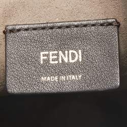 Fendi Beige Leather Mini Mon Tresor Bucket Bag