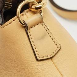Fendi Tan/Brown Leather Mini By The Way Crossbody Bag