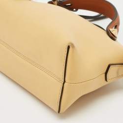 Fendi Tan/Brown Leather Mini By The Way Crossbody Bag