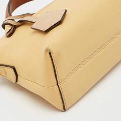Fendi Tan/Brown Leather Mini By The Way Crossbody Bag