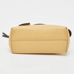 Fendi Tan/Brown Leather Mini By The Way Crossbody Bag