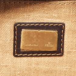 Fendi Blue Denim Mini Mama Baguette Bag