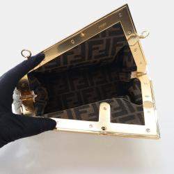 Fendi Small Macrame First Clutch