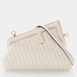 Fendi Small Macrame First Clutch