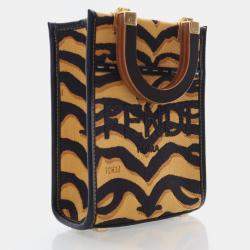 Fendi Mini Canvas Sunshine Shopper