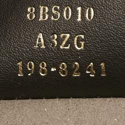 Pre Owned حقيبة دلو ميني مون تريزور جلد من فنـدي منقوشة زوكا سوداء