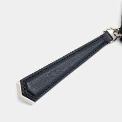 Fendi Black Leather Monster Clutch