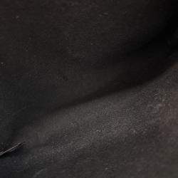 Fendi Black Leather Monster Clutch