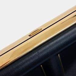 Pre Owned Fendi Black Leather First Medium Bag