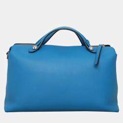 Fendi Grained Calfskin Leather Large By the Way Bag