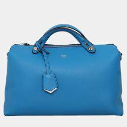 Fendi Grained Calfskin Leather Large By the Way Bag