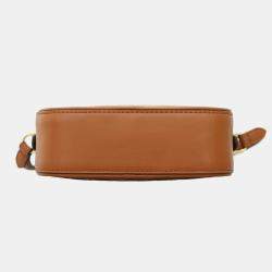 Fendi FF Embossed Brown Camera Bag