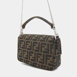 Fendi Handbag Mini Baguette Miniryu Chain Shoulder
