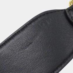 Fendi Baguette Large Black Lambskin Handbag