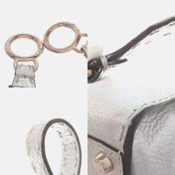 Fendi Peekaboo Mini Selleria Handbag In Calf Leather