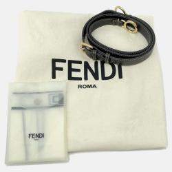 Fendi Handbag Pecan Peekaboo Medium Bag 2Way Shoulder Black