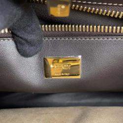Fendi Handbag Pecan Peekaboo Medium Bag 2Way Shoulder Black