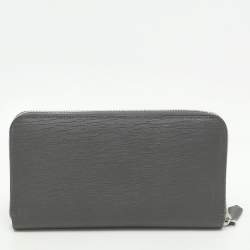 Fendi Multicolor Patchwork Leather Monster Eye Zip Around Wallet