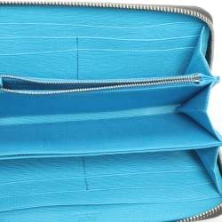 Fendi Multicolor Patchwork Leather Monster Eye Zip Around Wallet