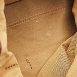 Fendi Tobacco/Brown Zucca Canvas Small Chef De Jour Bag