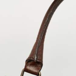 Fendi Tobacco/Brown Zucca Canvas Small Chef De Jour Bag