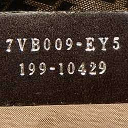 Pre Owned Fendi Brown Zucchino Canvas Changing  Shoulder Bag