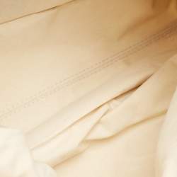 Pre Owned Fendi Multicolor Zucca Fabric and Patent Leather Boston Bag