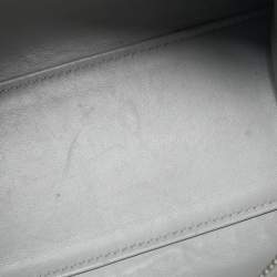 Pre Owned Fendi Grey Leather Mini Studded 3Jours Tote