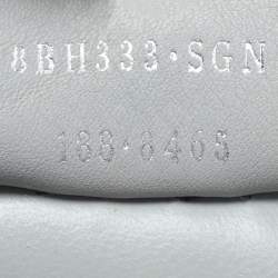 Pre Owned Fendi Grey Leather Mini Studded 3Jours Tote