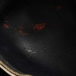 Pre Owned Fendi Black Leather Stud Applique Petite 2Jours Elite Tote