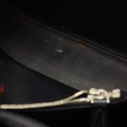 Pre Owned Fendi Black Leather Stud Applique Petite 2Jours Elite Tote