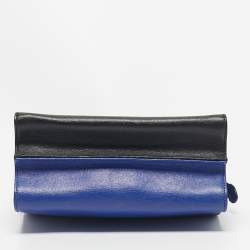 Pre Owned Fendi Multicolor Leather and Python Mini Demi Jour Top Handle Bag