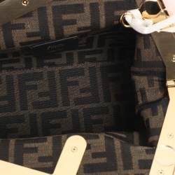 Pre Owned Fendi Pink For Fur and Leather Small First Clutch