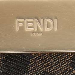 Pre Owned Fendi Pink For Fur and Leather Small First Clutch