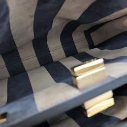 Pre Owned Fendi Yellow Leather Peekaboo Essentially Mini