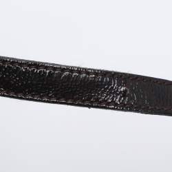 Pre Owned Fendi Tobacco Zucca Canvas Large Flap Shoulder Bag