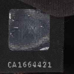 Pre Owned Fendi Tobacco Zucca Canvas Large Flap Shoulder Bag