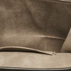 Pre Owned Fendi Black Leather Small Kan I F Shoulder Bag