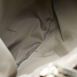 Pre Owned Fendi Beige/Pink Zucchino Canvas Logo Tote