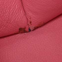 Pre Owned Fendi Orange/Blue Leather Medium 3Jours Tote