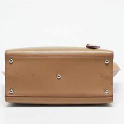 Pre Owned Fendi Beige Leather Medium 3Jours Tote