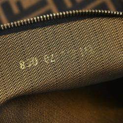 Pre Owned Fendi Brown Zucca Canvas Tote Bag
