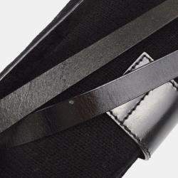 Pre Owned Fendi Black Wool Shoulder Bag