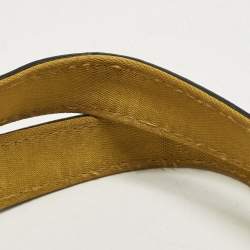 Pre Owned حقيبة فندي سوداء براءات اختراع جلدية B كتف