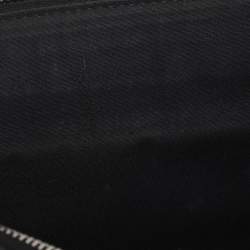 Pre Owned Fendi Black Leather Rainbow Stud Crossbody Bag