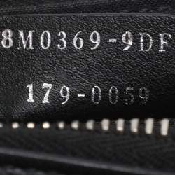 Pre Owned Fendi Black Leather Rainbow Stud Crossbody Bag