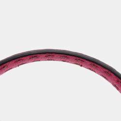 Pre Owned Fendi Selleria Peekaboo 2wayBag Pink Leather Size Mini