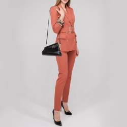 Pre Owned Fendi Black Leather Fendi First Small Shoulder Bag