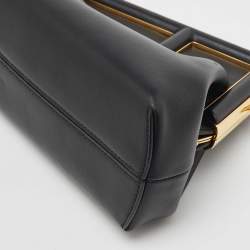 Pre Owned Fendi Black Leather Fendi First Small Shoulder Bag