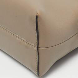 Pre Owned حقيبة كروس فيندي جلد برتقالي ميني باي ذا واي